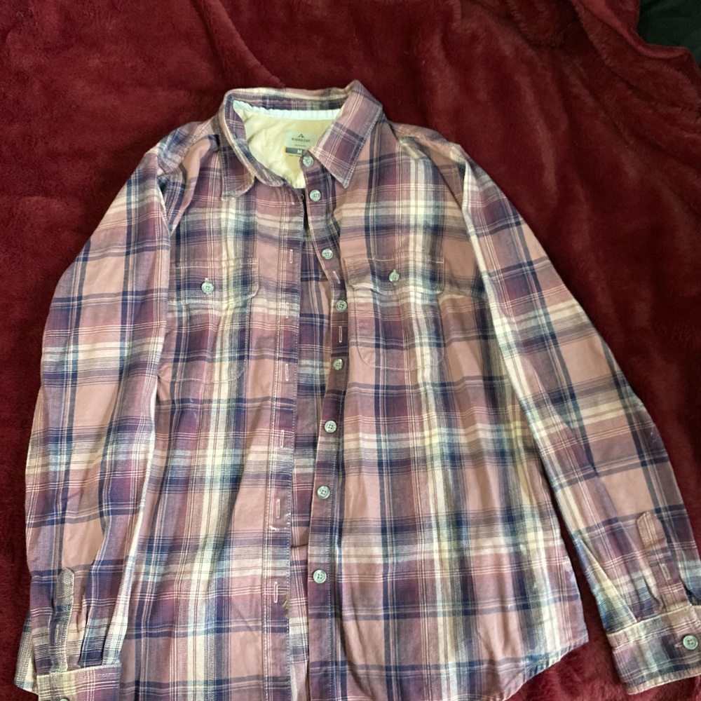 Plaid Button-Up Women's Jacket